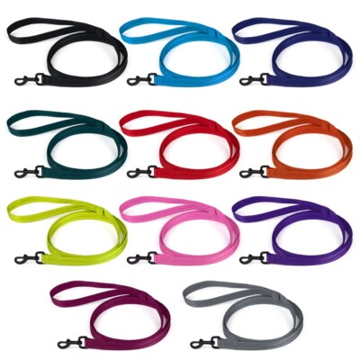 Flat Nylon Leash Lead Pet Dog Puppy