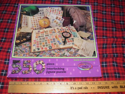 CEACO 550 PIECE PUZZLE - BACK IN CIRCULATION 18'' X 24'' #2078 1990 NEW, SEALED