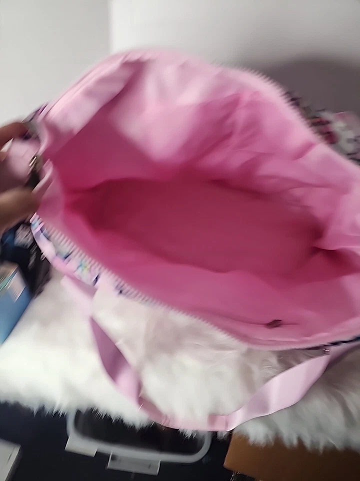 Bolsa de viagem/bolsa de viagem rosa Hello Kitty Sanrio - Imagem 3 de 4