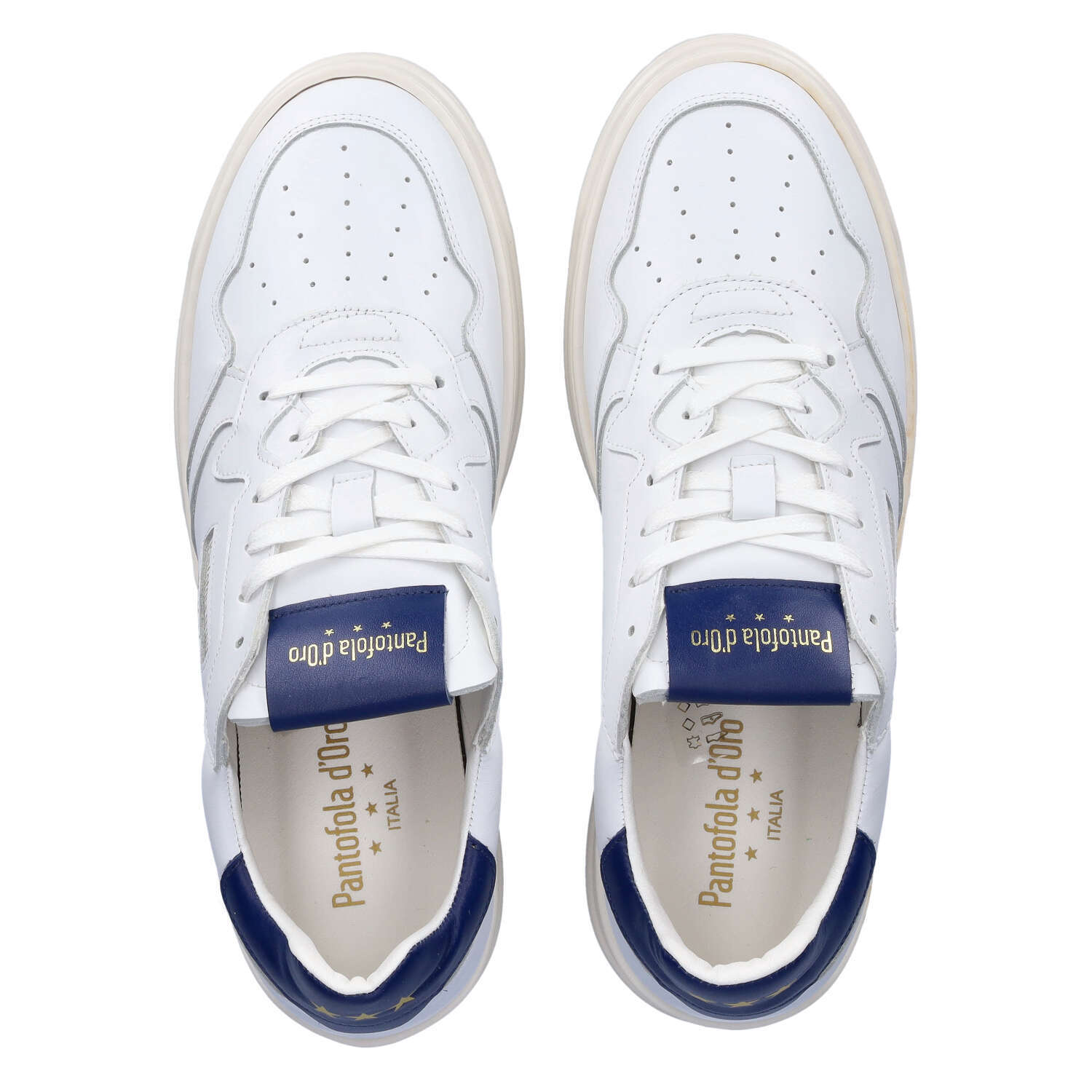 PANTOFOLA D’ORO Pantofola d'Oro Sirmione Low Uomo Pelle NUOVO