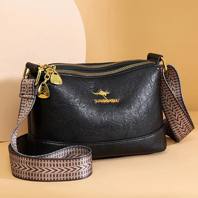 Sac A Main High Quality Soft Leather Luxury Purses And Handbags Female Bags.