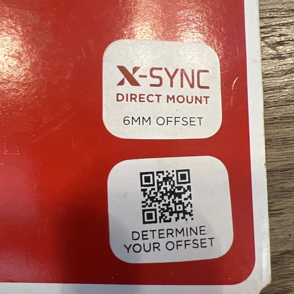 Plato SRAM 34t montaje directo 6 mm desplazado 11s X-Sync negro Foto 3 de 4