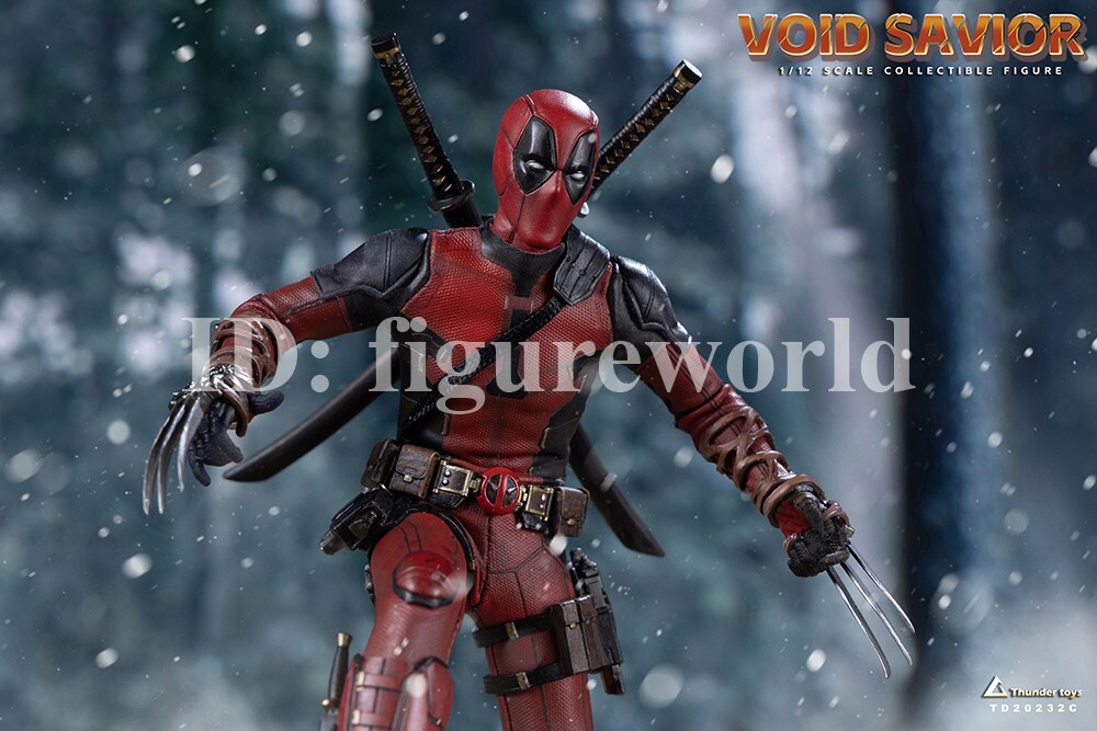 Thunder Toy TD20232C 1/12 Deadpool & Wolverine Set Male Action