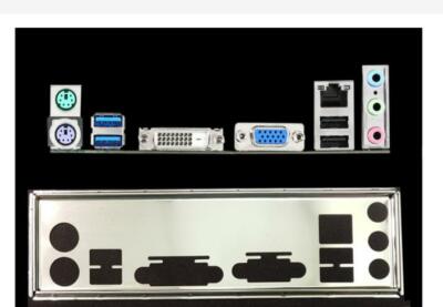 OEM I/O Shield For MSI B85M-P33 V3、B85M NANO Backplate rear baffle