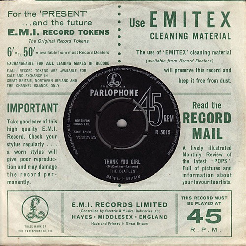 The Beatles - From Me To You (7", Single, Mono) - Bild 8 von 8