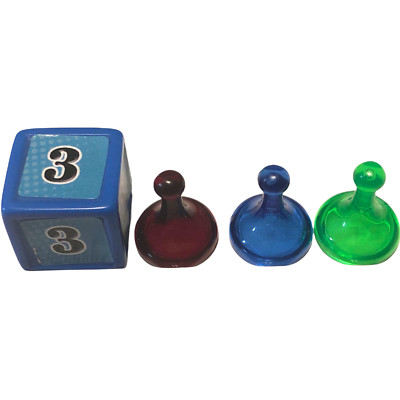 Hasbro 2010 U-Build LEGO SORRY ! Original Replacement Parts - Die And 3 ...