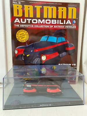 AUTOMOBILIA EAGLEMOSS SAMMLUNG #9 - BATMAN #5 SERIE AUTO FAHRZEUG & MAGAZIN
