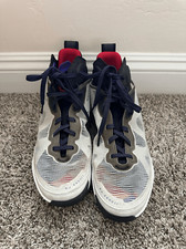 Nike Air Jordan XXXVII 37 Beyond Borders Light Bone Fire Red DD6958-060 sz 13