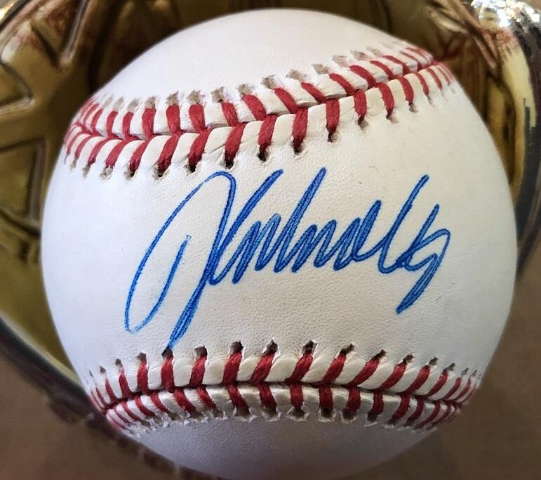 John Smoltz Signed Autographed Official Major League (OML