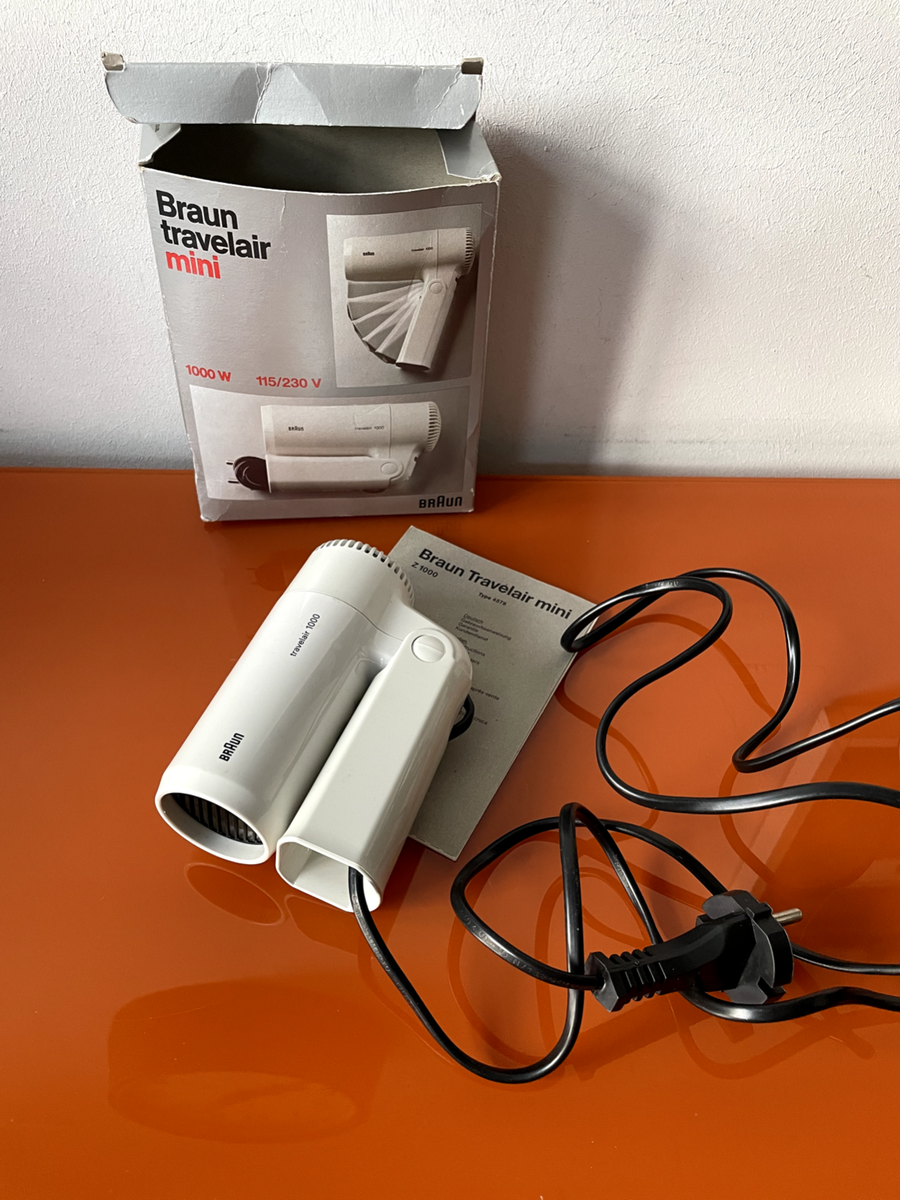 BRAUN travelair 1000 ヘアドライヤー ブラウン スピード出荷 BRAUN travelair 1000 ヘアドライヤー ブラウン スピード出荷