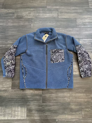 Size M - and wander x adidas TERREX Fleece Jacket Navy Blue