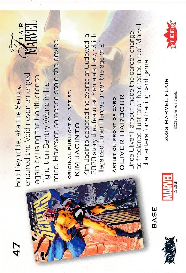 その他 Marvel flair 2019 upperdeck buyback card 2024-upper-deck-marvel-flair-