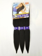 3X RUWA 24" Braid Sensationnel X-Pression Pre-Stretched Aquatex Braiding Hair