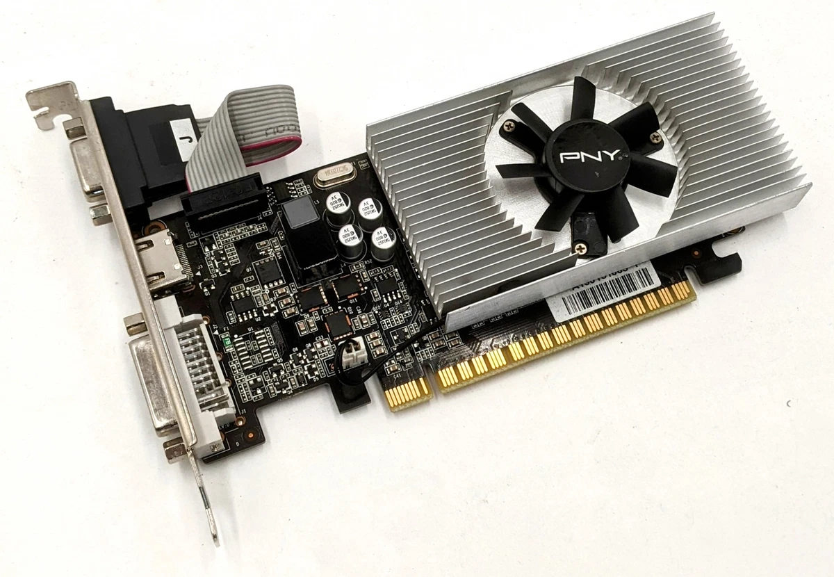 PNY GeForce GT 730 2GB DDR3 PCIe 2.0 Graphics Card- VCGGT7302D3LXPB