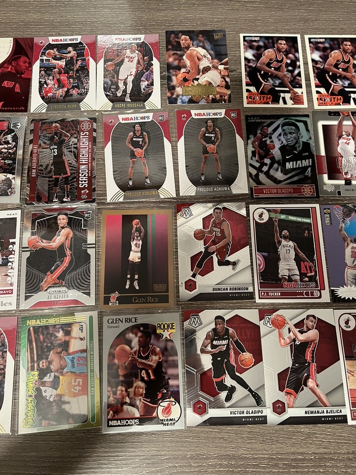 Miami Heat 31 card NBA lot eBay
