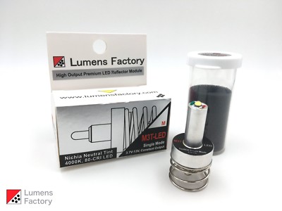 Nichia 4000K Drop-in LED Assembly 1 Mode Surefire M3T M4 M6 M971