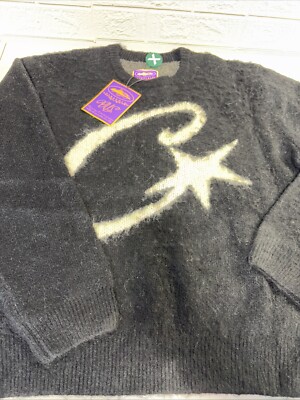 Corteiz mohair Mサイズ Corteiz C Star Mohair Knit Sweater Cream Men's - FW23 - US