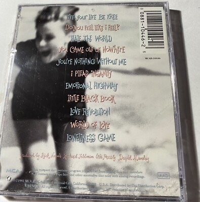 Live Your Life Be Free by Belinda Carlisle (CD, Oct-1991, MCA) for
