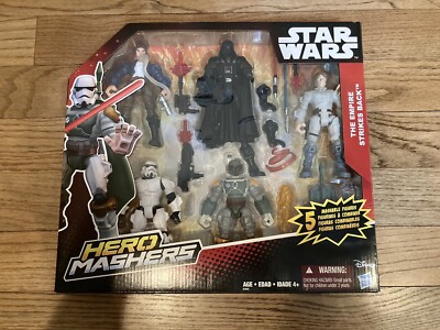 Star Wars Hero Mashers Empire Strikes Back Vader Boba Fett Luke