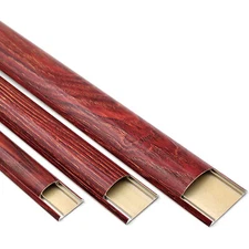 Electriduct Aluminum Wood Printed Cable Shield Cord Covers - Colors Available