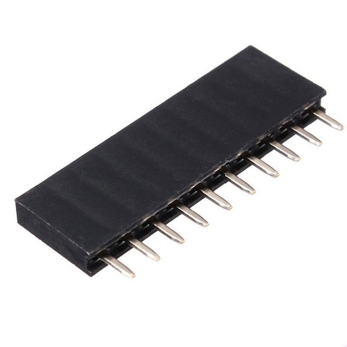 10PCS 1x10 Single Row 10 Pins PCB Socket Female Header 2.54mm NEW | eBay