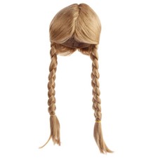 Lot of 2 Antina's Long Dark Blonde Braids 16" Doll Wigs