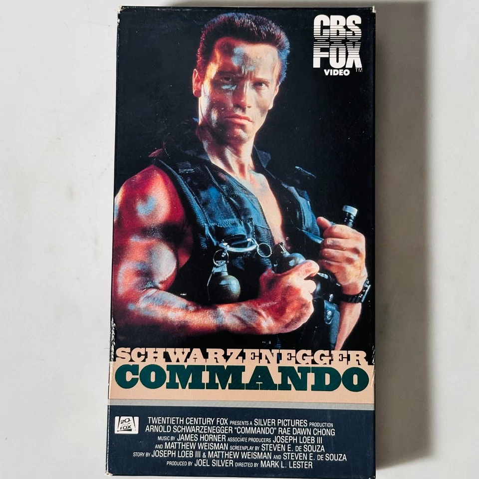 VHS Lot of 10 Arnold Schwarzenegger - Terminator Running commando Action Eraser - Image 3 of 4