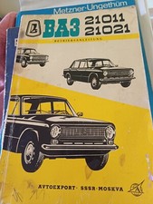 BA3 21011 21012 Betriebsanleitung SSSR Auto