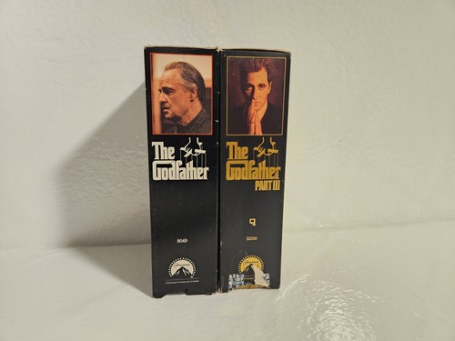 The Godfather And The Godfather III (VHS, Each 2-Tape Set - Picture 2 of 3