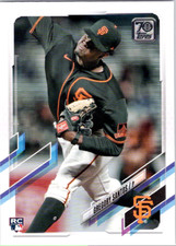 2021 Topps Update #US280 Gregory Santos RC San Francisco Giants