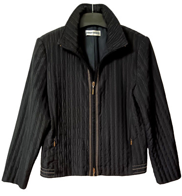 Neu! Leichte Jacke GERRY WEBER Reißverschluss Schwarz Gr. 38/40 s. Maße unten!