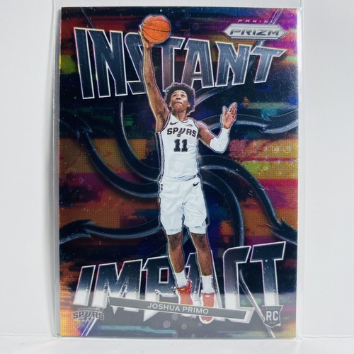 2021-22 Panini NBA Prizm Instant Impact RC Joshua Primo San Antonio Spurs #12