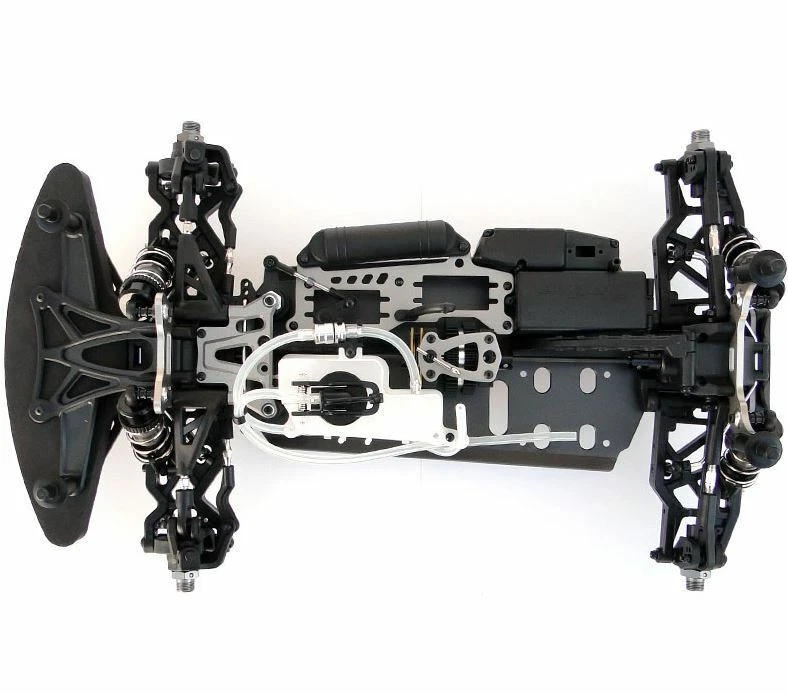 HoBao HB-VT Hyper VT 1/8 On-Road 4WD Nitro GT 80% Car Kit w/2-Speed Transmission - Image 3 of 4