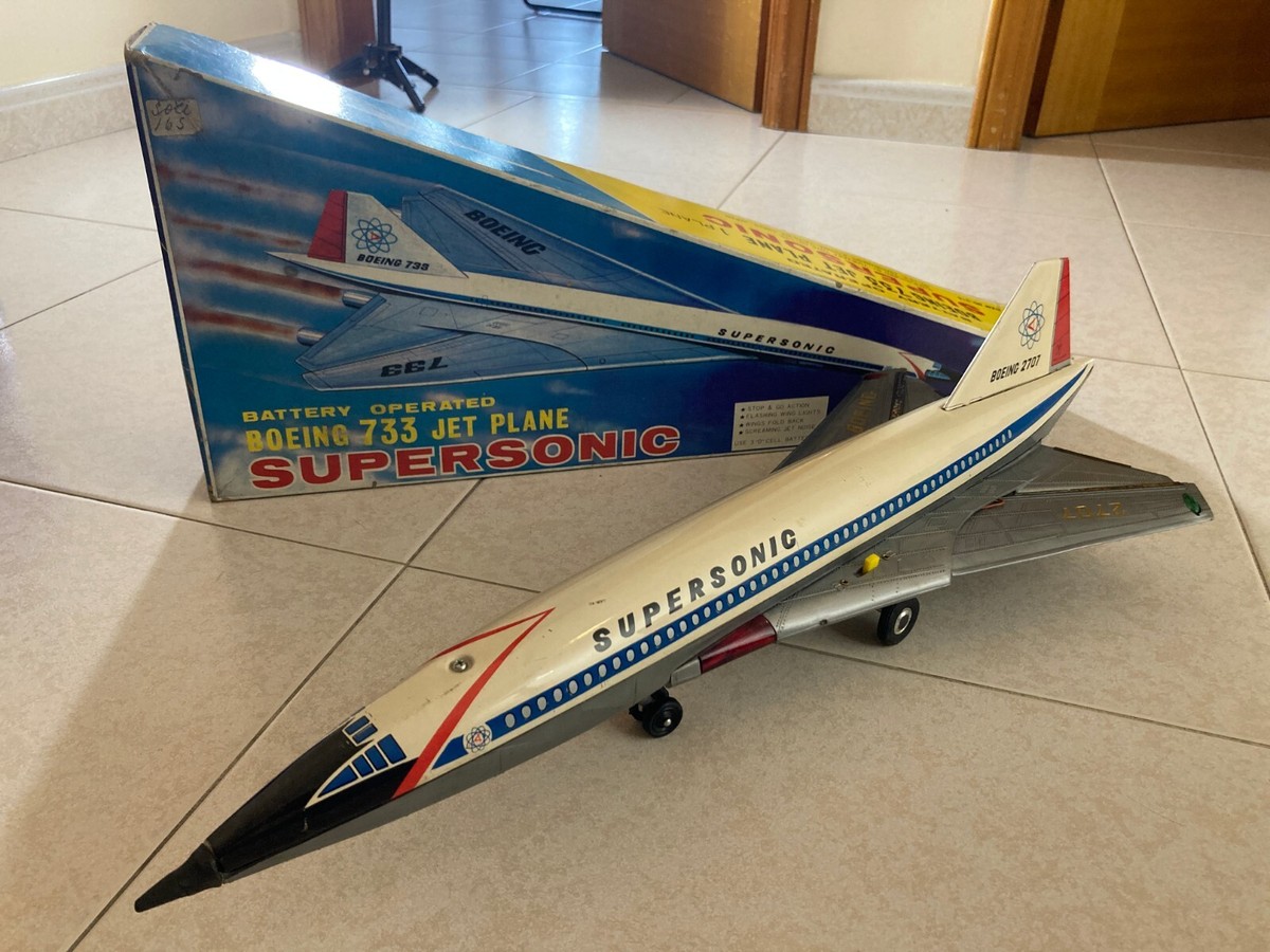 Vintage Boeing 2707 Supersonic (item 315) - Made in Japan | eBay