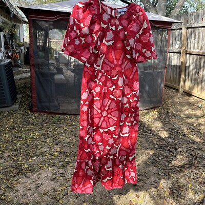 fuchsia pink linen dress Monaco Linen Dress main image 1