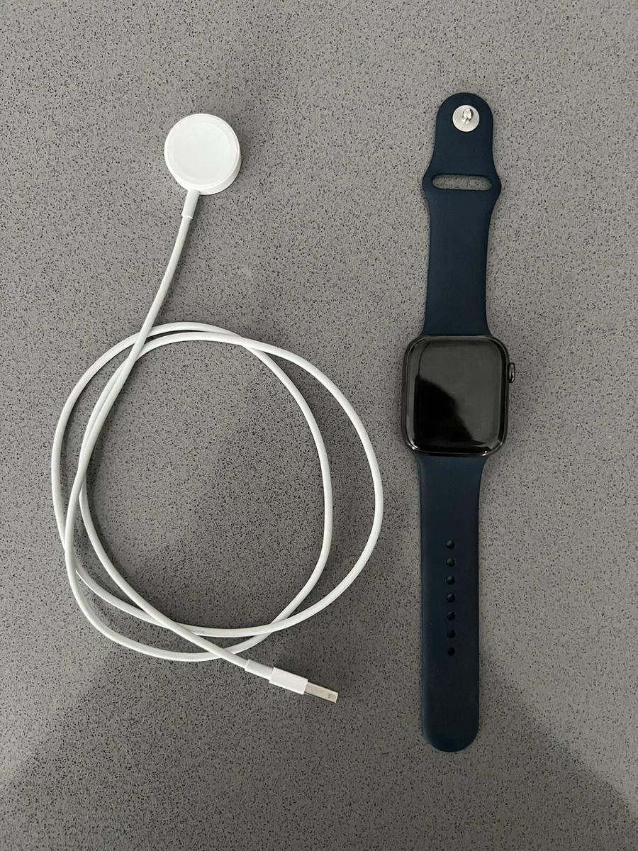 Apple Watch Series 7 (GPS+Cell) 45mm Graphite Stainless Steel Case