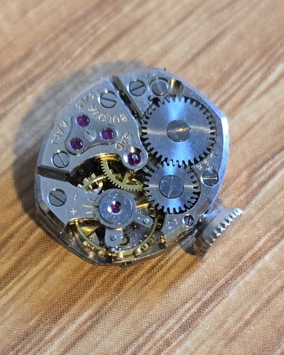 BULOVA Watch Co Bulova Calibre 5AD Movimiento 23 Joyas Bulova Para Piezas/Reparación - Imagen 7 de 14