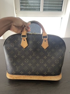 LOUIS VUITTON Monogram Alma PM Handtasche Braun M51130 TH0958 Original LV