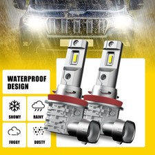 H11 White LED Fog Bulb Light for BMW 320i 328i 335i 525i 528i 535i xDrive 2/4X