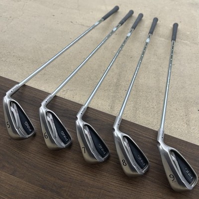 Ping G25 Iron Set 5-9 Black Dots CFS S Flex Steel Shafts