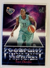2019 Panini Donruss WNBA FRANCHISE FEATURES SILVER /199 TINA CHARLES LIBERTY #4