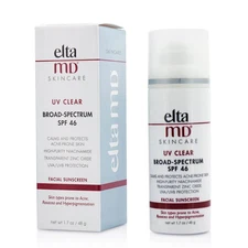 EltaMD UV Clear Facial Sunscreen SPF 46 - For Skin Types Prone To Acne, Rosac...