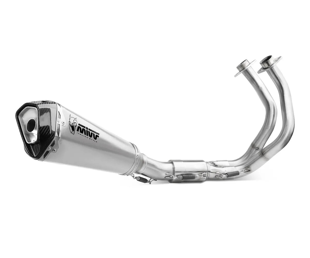 Mivv Complete Exhaust Delta Race Inox Carbon Cap KAWASAKI Z 650 2024
