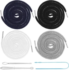 LXUEJIE 8 PCS 55'' Inches Drawstring Cord, 4 Colors Fashionable Durable... 