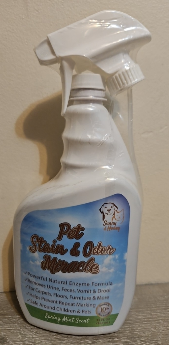 Odor Remover Pee Enzyme Cleaner Pet Stain Odor Miracle The Best