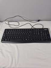 Logitech K120 Ergonomic Desktop USB Keyboard - Black