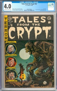 Tales from the Crypt #46 Last Issue Pre Code Horror Golden Age EC 1955 CGC 4.0