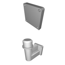 Supporto Parete Porta Utensili per Dillon 1050 Pressa Ricarica Organizzatore