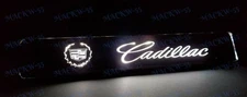 For Cadillac LED Light Car Front Bumper Grille Emblem Luminescent Badge Sticker