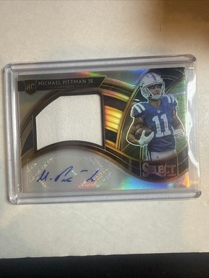 2020 Panini Select Michael Pittman Jr. RPA Silver Prizm /99 Rookie B14b
